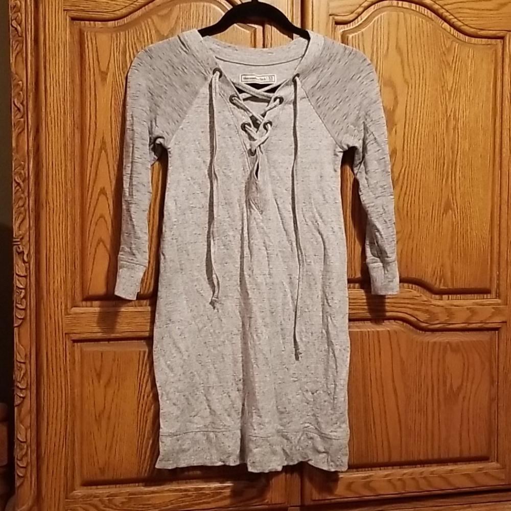Gray Abercrombie dress